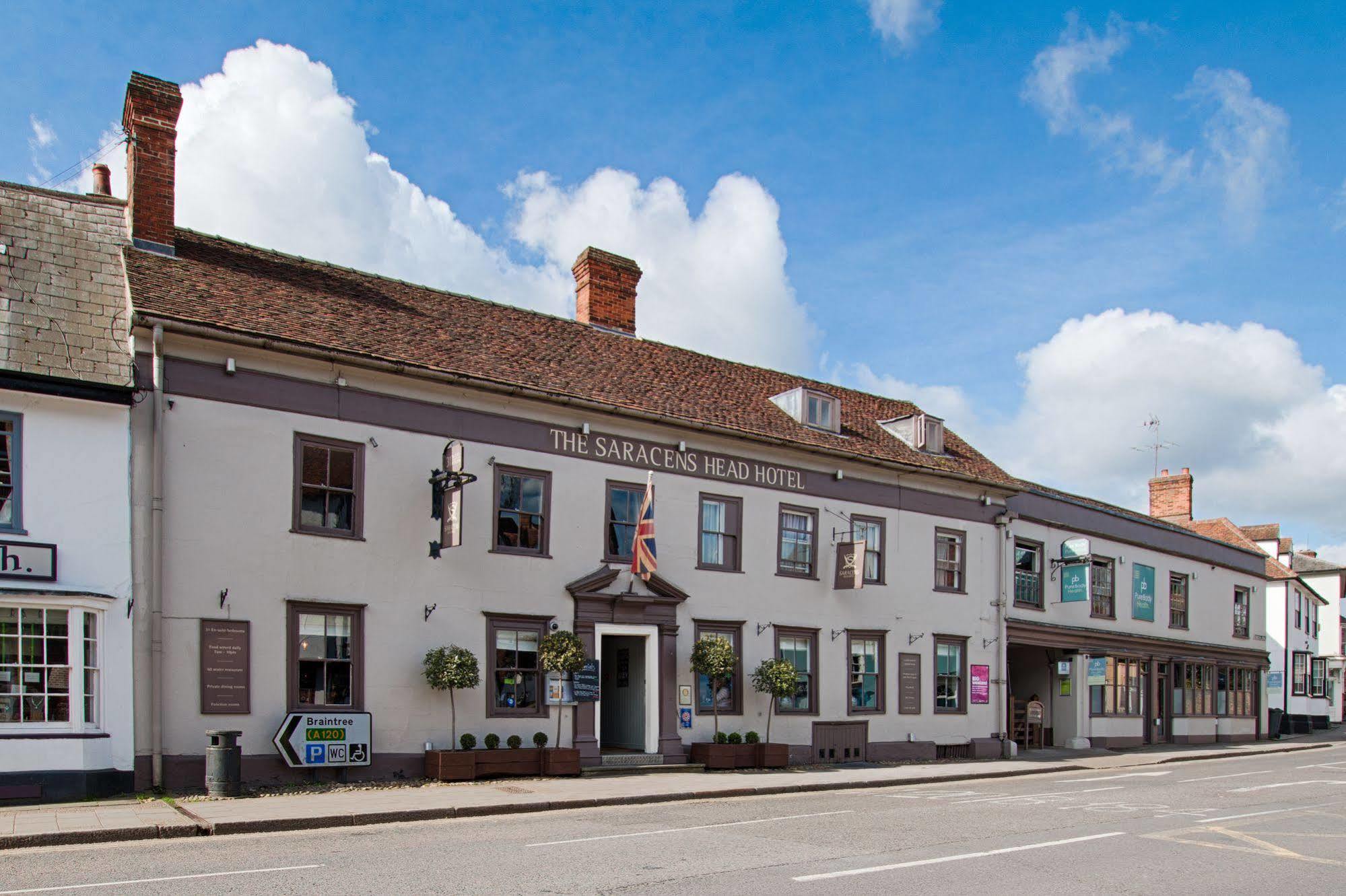 The Saracens Head Hotel Ґрейт-Данмоу Екстер'єр фото